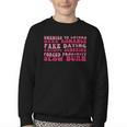 Bookish Romance Tropes Book Club Reader Spicy Book Lover Youth Crewneck Sweatshirt Bookish Romance Tropes Book Club Reader Spicy Book Lover Youth Crewneck Sweatshirt