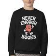 Books Or Book Reading Retro Youth Crewneck Sweatshirt
