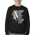 Books Called Immoral World's Shame Dorian Gray Oscar Wilde Youth Crewneck Sweatshirt