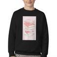 Books Flowers Art Flower Stack Pastel Feminine Youth Crewneck Sweatshirt Books Flowers Art Flower Stack Pastel Feminine Youth Crewneck Sweatshirt