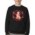 Books Are My Love Language Cupid Reading Book Valentines Day Youth Crewneck Sweatshirt Books Are My Love Language Cupid Reading Book Valentines Day Youth Crewneck Sweatshirt