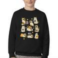 Books Lover Bookish Ghost Himalayan Cat Reading Halloween Youth Crewneck Sweatshirt Books Lover Bookish Ghost Himalayan Cat Reading Halloween Youth Crewneck Sweatshirt