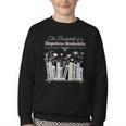 The Bookshelf Of a Hopeless Romantic Rom-Com Reading Bookish Youth Crewneck Sweatshirt
