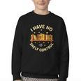 Bookworm I Have No Shelf Control Book Lover Youth Crewneck Sweatshirt