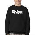Brooklyn Public Library NY New York Neighborhood Book Lover Youth Crewneck Sweatshirt