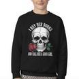 I Buy Her Books And Call Her A Good Girl Book Lover Youth Crewneck Sweatshirt I Buy Her Books And Call Her A Good Girl Book Lover Youth Crewneck Sweatshirt
