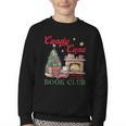 Candy Cane Book Club Holiday Party & Book Exchange Youth Crewneck Sweatshirt Candy Cane Book Club Holiday Party & Book Exchange Youth Crewneck Sweatshirt