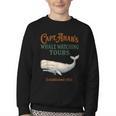 Captain Ahab’s Whale Watching Tours – Moby Book Parody Youth Crewneck Sweatshirt