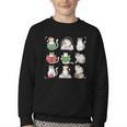 Cat Reading Book Funny Christmas Cat Book Lover Librarian Men Women Kids Youth Crewneck Sweatshirt Cat Reading Book Funny Christmas Cat Book Lover Librarian Men Women Kids Youth Crewneck Sweatshirt