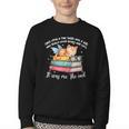 Cats And Books Easily Distracted By Book & Cat Lover Men Women Kids Youth Crewneck Sweatshirt Cats And Books Easily Distracted By Book & Cat Lover Men Women Kids Youth Crewneck Sweatshirt