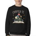 Chapter 21st Birthday Bookworm 21 Years Old For Book Lovers Youth Crewneck Sweatshirt Chapter 21st Birthday Bookworm 21 Years Old For Book Lovers Youth Crewneck Sweatshirt