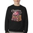 Chapter 67 Floral Book Stack Youth Crewneck Sweatshirt Chapter 67 Floral Book Stack Youth Crewneck Sweatshirt