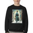 Charles Dickens Christmas Classic Book Ebeneezer Scrooge -Adults Kids Small Short Sleeve T-Shirt Youth Crewneck Sweatshirt