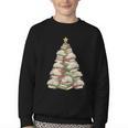 Christmas Book Tree Teacher Book Lover Xmas Librarian Youth Crewneck Sweatshirt Christmas Book Tree Teacher Book Lover Xmas Librarian Youth Crewneck Sweatshirt