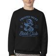 Christmas Snowman Frosted Tales Book Club Youth Crewneck Sweatshirt