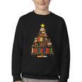Christmas Tree Bookshelf Book Lover Library Men Women Kids Youth Crewneck Sweatshirt Christmas Tree Bookshelf Book Lover Library Men Women Kids Youth Crewneck Sweatshirt