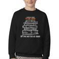 I Closed My Book To Be Here So This Better Be Good Youth Crewneck Sweatshirt I Closed My Book To Be Here So This Better Be Good Youth Crewneck Sweatshirt