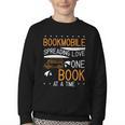 Cool Bookmobile Librarian Spreading Love One Book At A Time Youth Crewneck Sweatshirt Cool Bookmobile Librarian Spreading Love One Book At A Time Youth Crewneck Sweatshirt