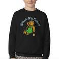 Corduroy Where's My Button Teddy Bear Retro Children's Book Youth Crewneck Sweatshirt Corduroy Where's My Button Teddy Bear Retro Children's Book Youth Crewneck Sweatshirt