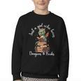 Cute Dragon Reading Book Bookworm Dragon And Books For Women Youth Crewneck Sweatshirt Cute Dragon Reading Book Bookworm Dragon And Books For Women Youth Crewneck Sweatshirt