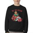 Cute Gingerbread Man Reading Book Nerd Christmas Bookish Youth Crewneck Sweatshirt Cute Gingerbread Man Reading Book Nerd Christmas Bookish Youth Crewneck Sweatshirt