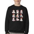 Cute Read More Booooooks Ghost Read More Books Christmas Youth Crewneck Sweatshirt Cute Read More Booooooks Ghost Read More Books Christmas Youth Crewneck Sweatshirt