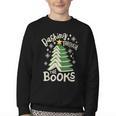 Dashing Through The Books Christmas Book Lovers Men Women Youth Crewneck Sweatshirt Dashing Through The Books Christmas Book Lovers Men Women Youth Crewneck Sweatshirt