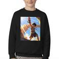David And Goliath Bible Book Samuel King David Anime Manga Youth Crewneck Sweatshirt