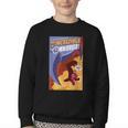 Disney Pixar The Incredibles Omnidroid Comic Book Cover Youth Crewneck Sweatshirt