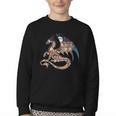 Dragon Silhouette Books Librarian Bookworm Women Men Kids Youth Crewneck Sweatshirt Dragon Silhouette Books Librarian Bookworm Women Men Kids Youth Crewneck Sweatshirt