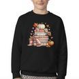 Fall Colors s I Love Fall s Books & Pumpkins Youth Crewneck Sweatshirt Fall Colors s I Love Fall s Books & Pumpkins Youth Crewneck Sweatshirt