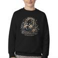Fantasy Audiobook Voice Acting Book Lover Audiobook Youth Crewneck Sweatshirt