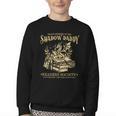 Fantasy Romantasy Book Shadow Daddy Readers Society Youth Crewneck Sweatshirt