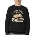 Flipping Pages Is My Cardio Book Lover Reading Bookworm Youth Crewneck Sweatshirt Flipping Pages Is My Cardio Book Lover Reading Bookworm Youth Crewneck Sweatshirt