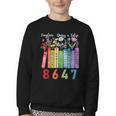 Floral Foxglove Daisy Tulip 8647 Books Lover Blooming Flower Youth Crewneck Sweatshirt Floral Foxglove Daisy Tulip 8647 Books Lover Blooming Flower Youth Crewneck Sweatshirt