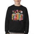 Fund Science Not Billionaires Books Support Scientist Youth Crewneck Sweatshirt