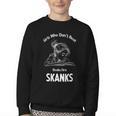 Girls Who Don't Read Book Are Skanks Design Youth Crewneck Sweatshirt