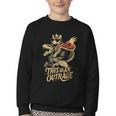 Goddammit Donut Book Lover For Men Woman Youth Crewneck Sweatshirt