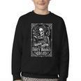 Good Girl Dirty Books Humor Dark Romance Bookworm Youth Crewneck Sweatshirt