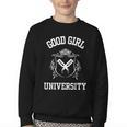 Good Girl University STFAUTTDLAGG Romance Spicy Book Youth Crewneck Sweatshirt