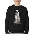 Gothic Librarian Halloween Books Tee For Teachers Youth Crewneck Sweatshirt Gothic Librarian Halloween Books Tee For Teachers Youth Crewneck Sweatshirt