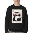 Grumpy Frog Books Music Kawaii Ink Japanese Youth Crewneck Sweatshirt Grumpy Frog Books Music Kawaii Ink Japanese Youth Crewneck Sweatshirt