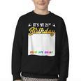 Guestbook My 21st Birthday Sign My Shirt Birthday Party Youth Crewneck Sweatshirt Guestbook My 21st Birthday Sign My Shirt Birthday Party Youth Crewneck Sweatshirt