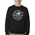 What Happens At Book Club Stays At Book Club Youth Crewneck Sweatshirt What Happens At Book Club Stays At Book Club Youth Crewneck Sweatshirt