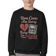 Horror Book Club Creepy Reader Gothic Fiction Thriller Fan Youth Crewneck Sweatshirt