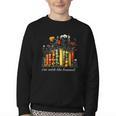 I'm With The Banned Banned Books Colorful Literary Fr Youth Crewneck Sweatshirt I'm With The Banned Banned Books Colorful Literary Fr Youth Crewneck Sweatshirt