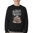 I'm Booked For The Winter Book Lover Youth Crewneck Sweatshirt I'm Booked For The Winter Book Lover Youth Crewneck Sweatshirt