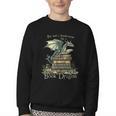 I'm Not A Bookworm I'm A Book Dragon Youth Crewneck Sweatshirt