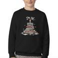 I'm Ok Read Book Reading Nerd Librarian Teacher School Youth Crewneck Sweatshirt