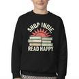 Independent Bookstore Fans Shop Local Literary Community Youth Crewneck Sweatshirt Independent Bookstore Fans Shop Local Literary Community Youth Crewneck Sweatshirt